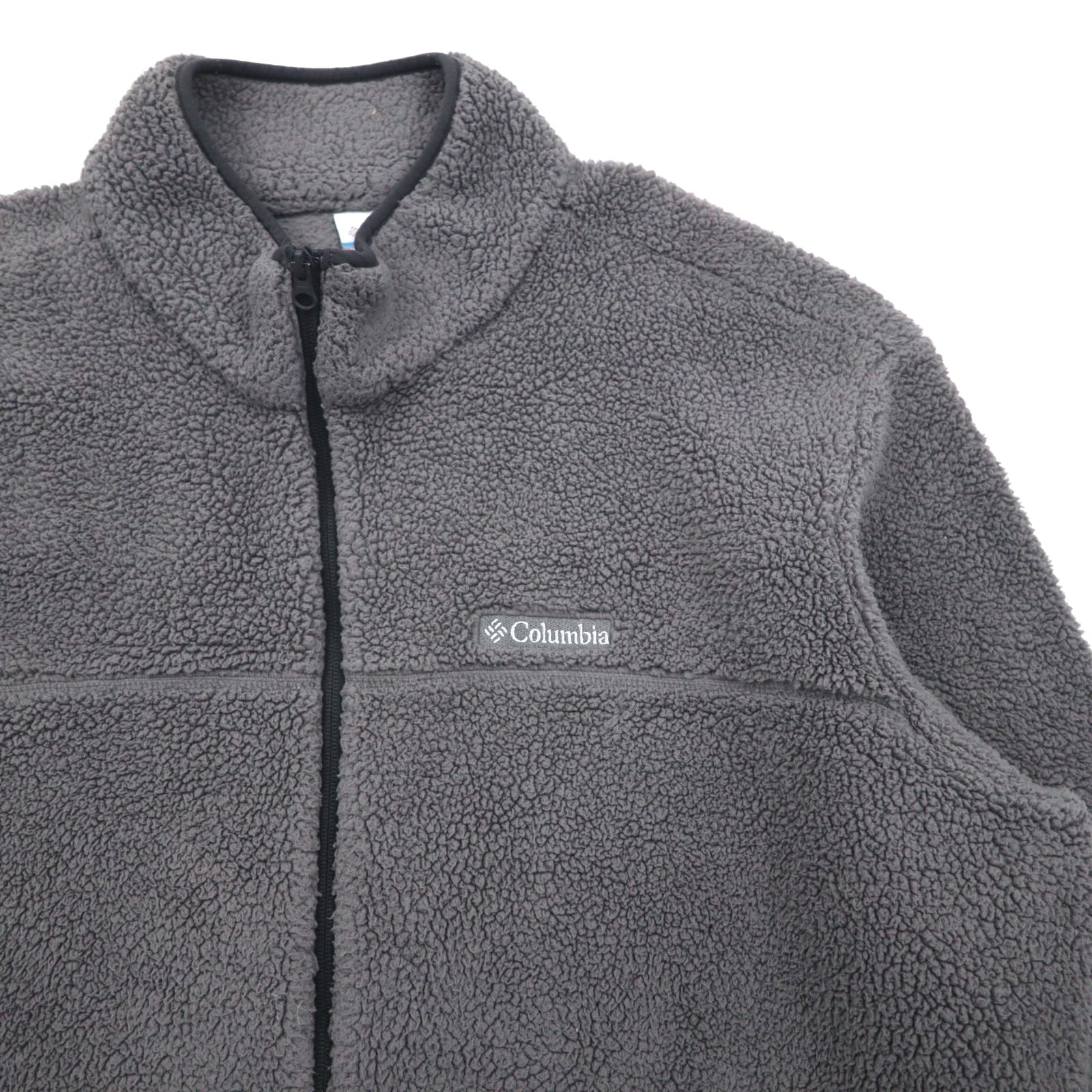 Columbia ラギット リッジⅡ シェルパ フリースジャケット XL グレー ポリエステル AM0792