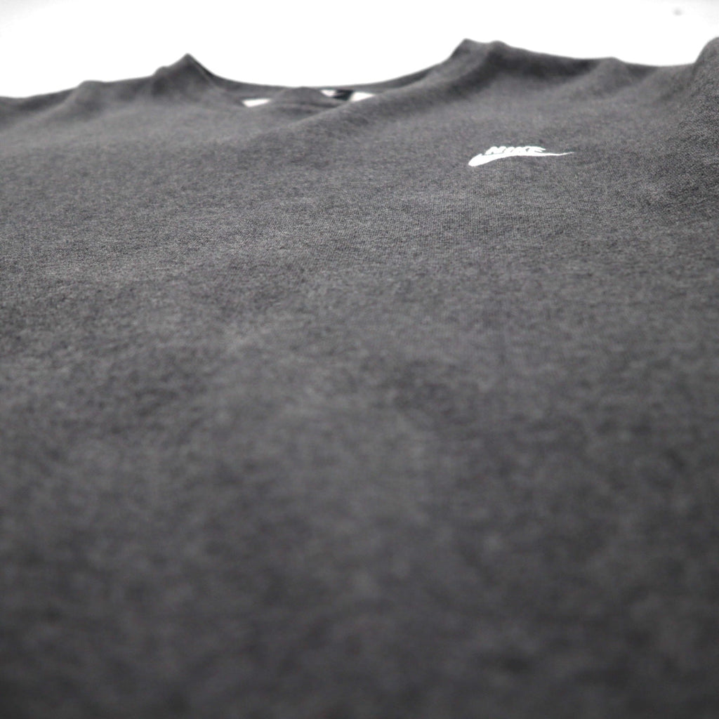 NIKE クラブフリース クルーネック スウェット トレーナー 2XL グレー BV2662-071