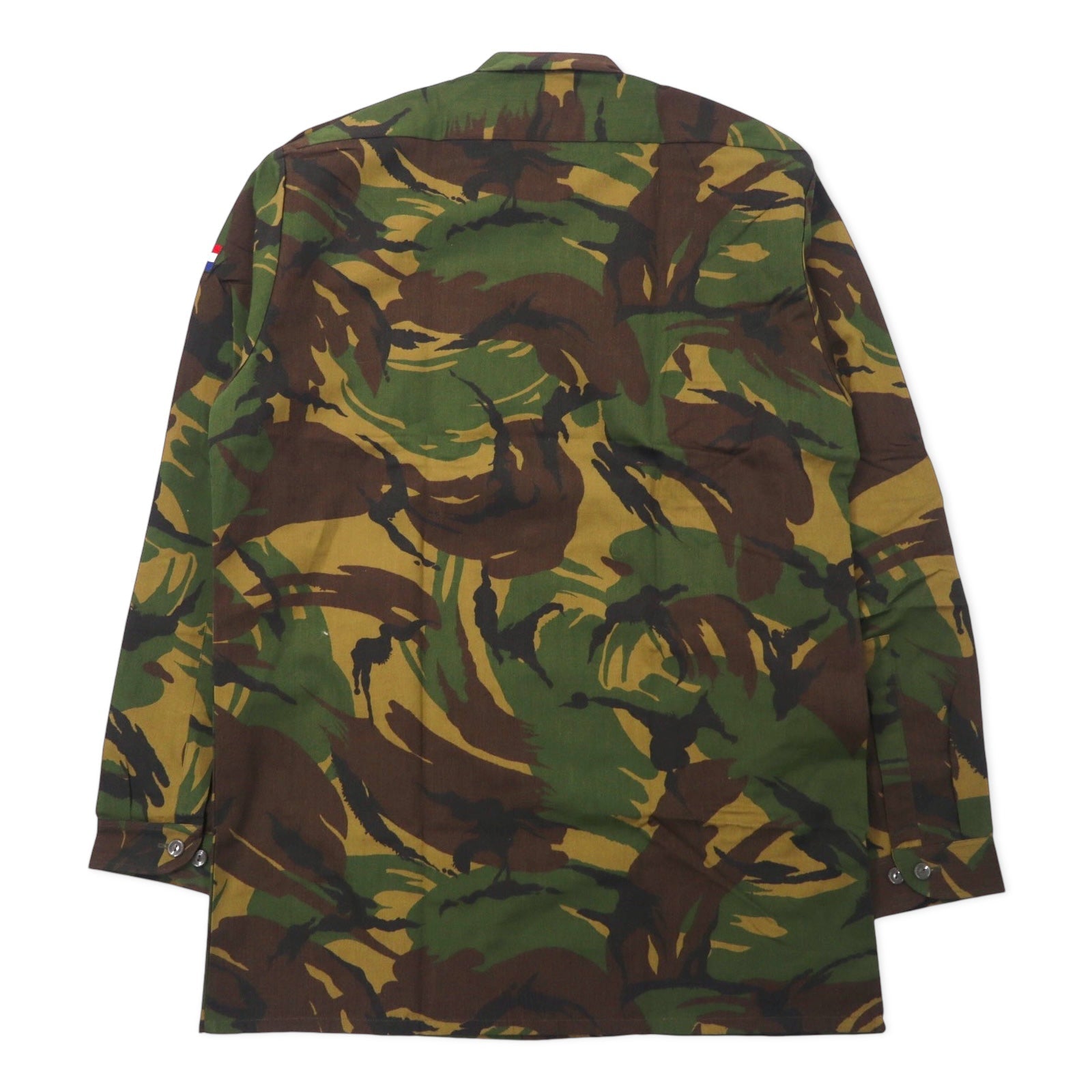 EURO MILITARY Esercito olandese anni '90 BDU Field Shirt L Cachi Mimetica Militare LONNEKER TEXTILES Deadstock Nuova