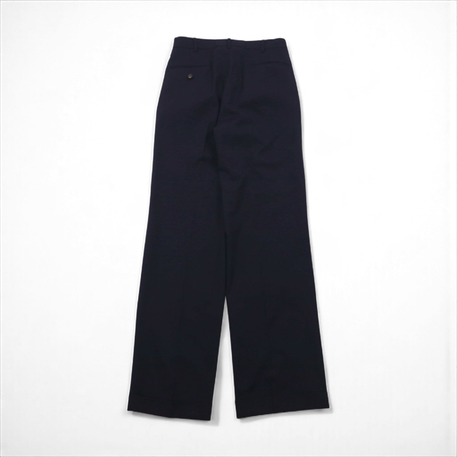 Ralph Lauren anni '90, blazer doppiopetto blu navy, made in Japan, completo in lana con bottoni dorati, taglia M.