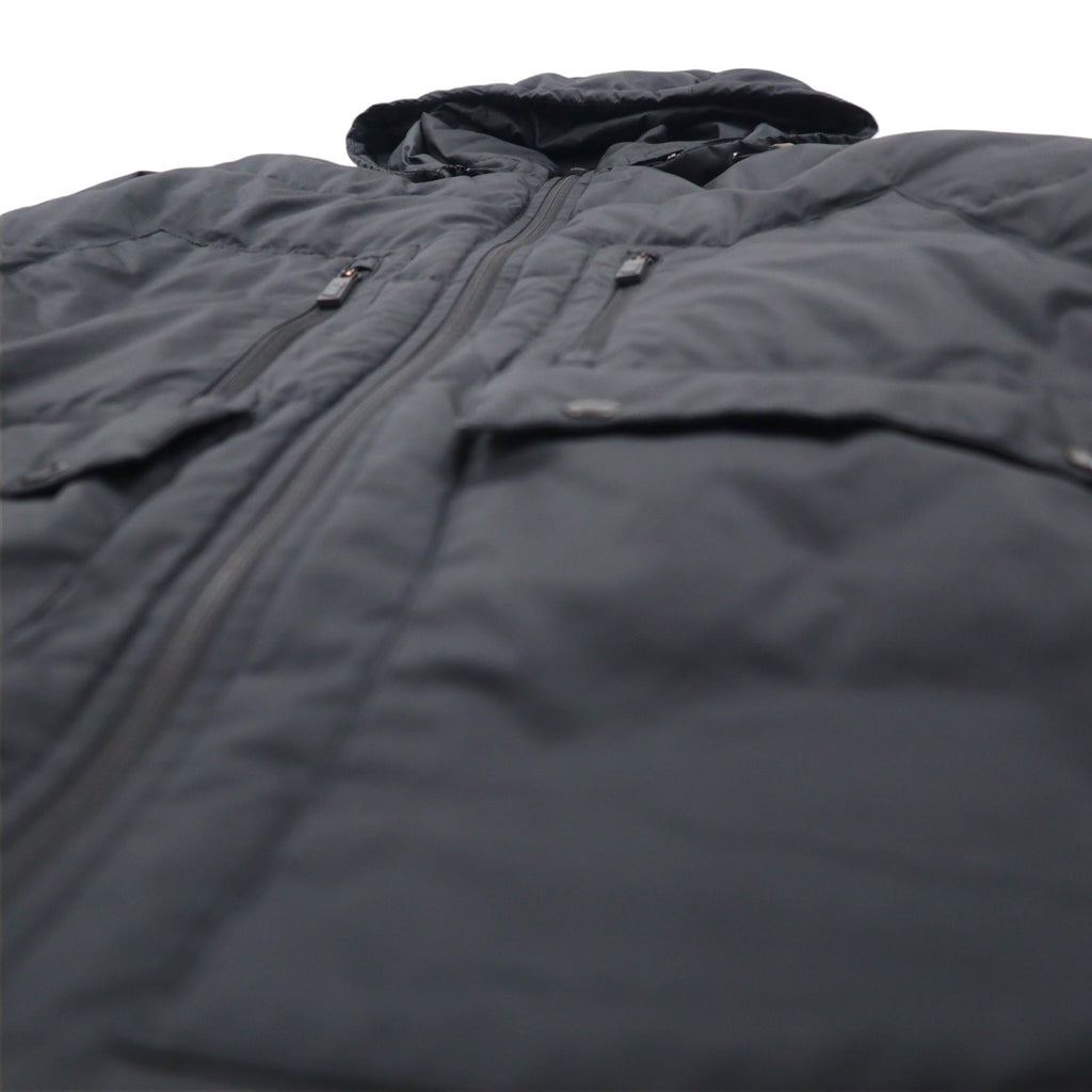 NIKE Giacca piumino staccabile 550 fill power taglia L nero doppia cerniera coulisse 546051-010