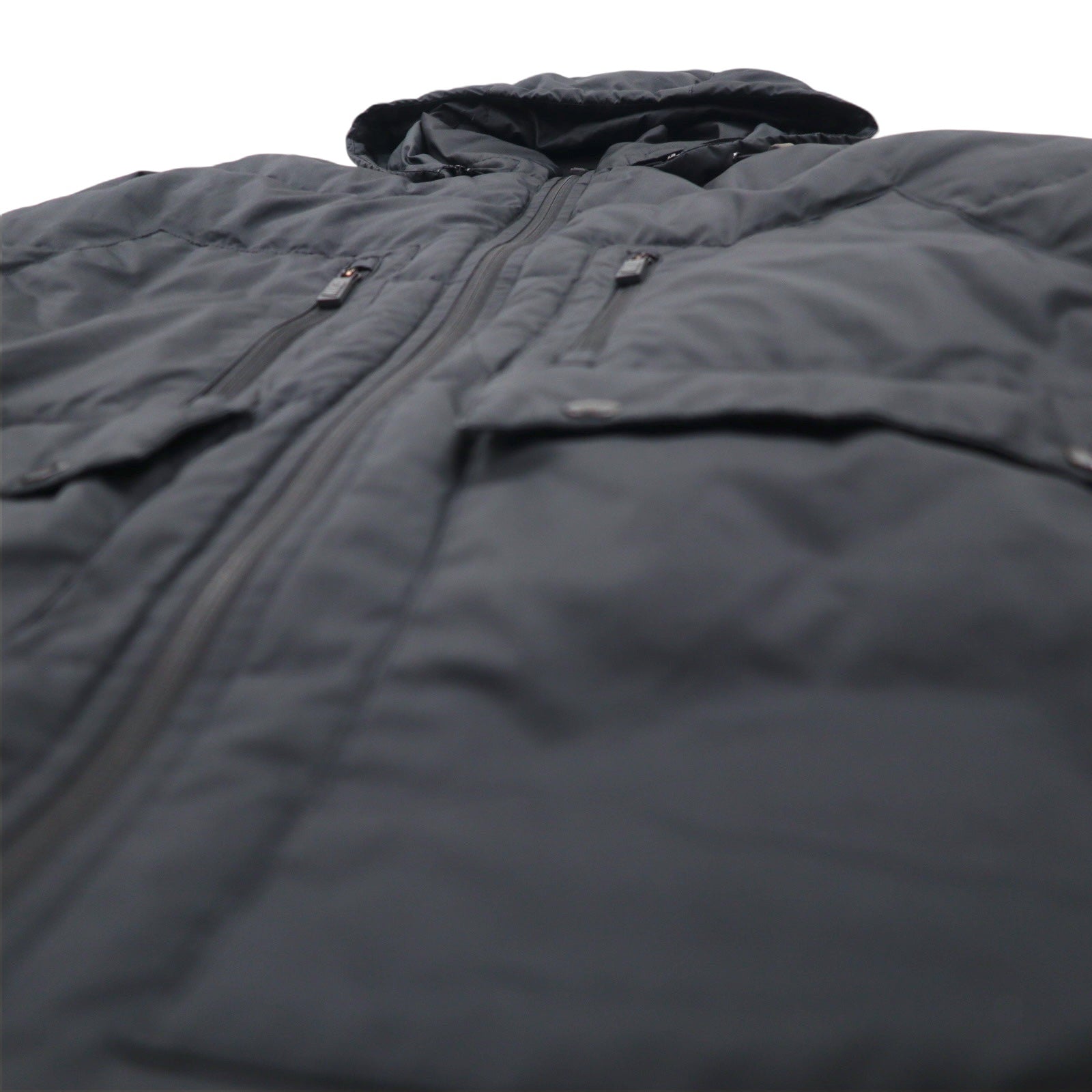 NIKE Giacca piumino staccabile 550 fill power taglia L nero doppia cerniera coulisse 546051-010
