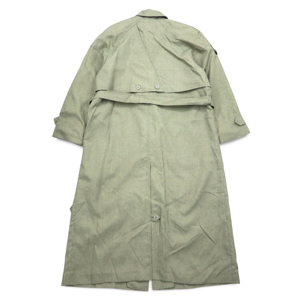 Vintage Trench Coat Collection Elegante Trench Coat L Cachi con cintura DIVISIN OF THUNDER BAY
