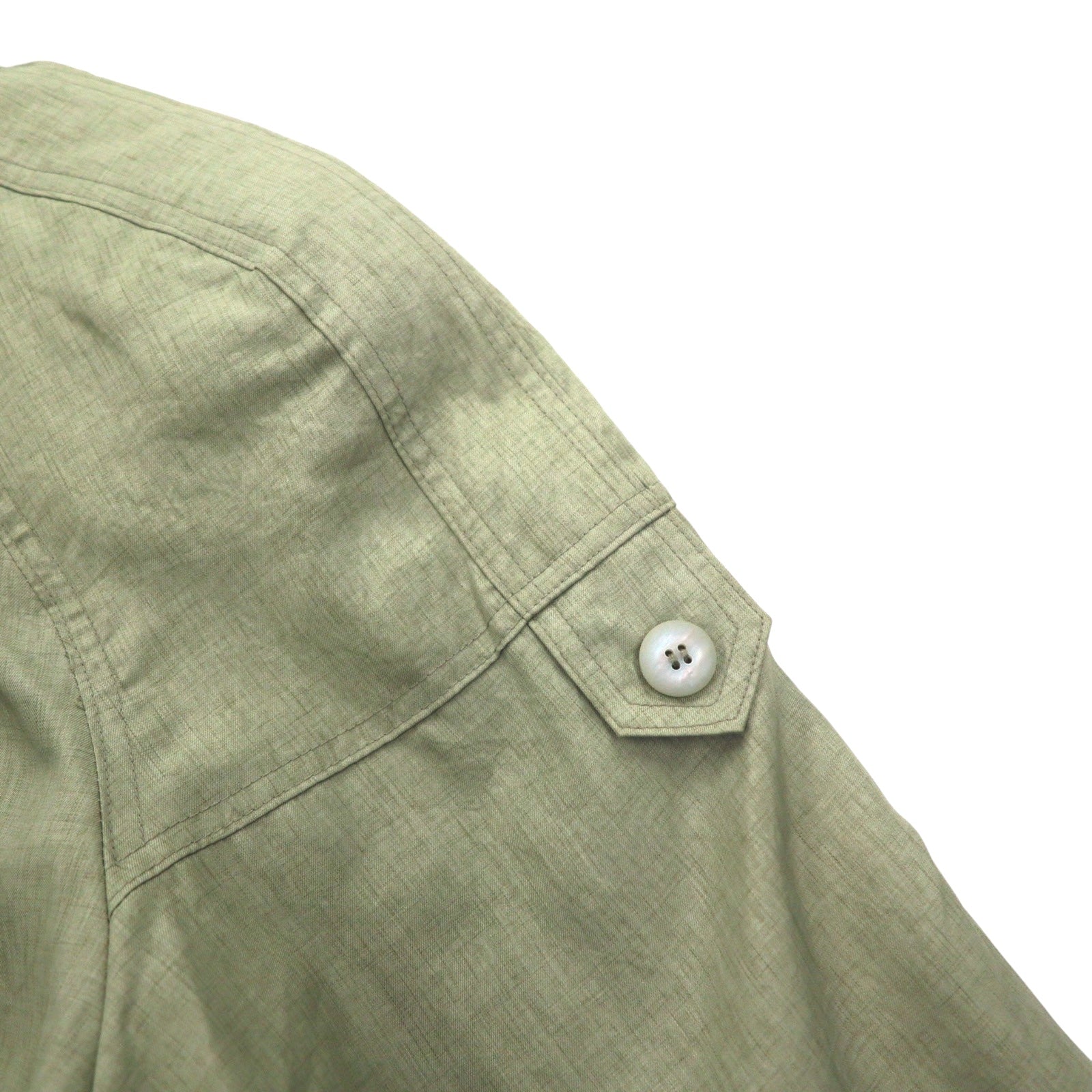 Vintage Trench Coat Collection Elegante Trench Coat L Cachi con cintura DIVISIN OF THUNDER BAY