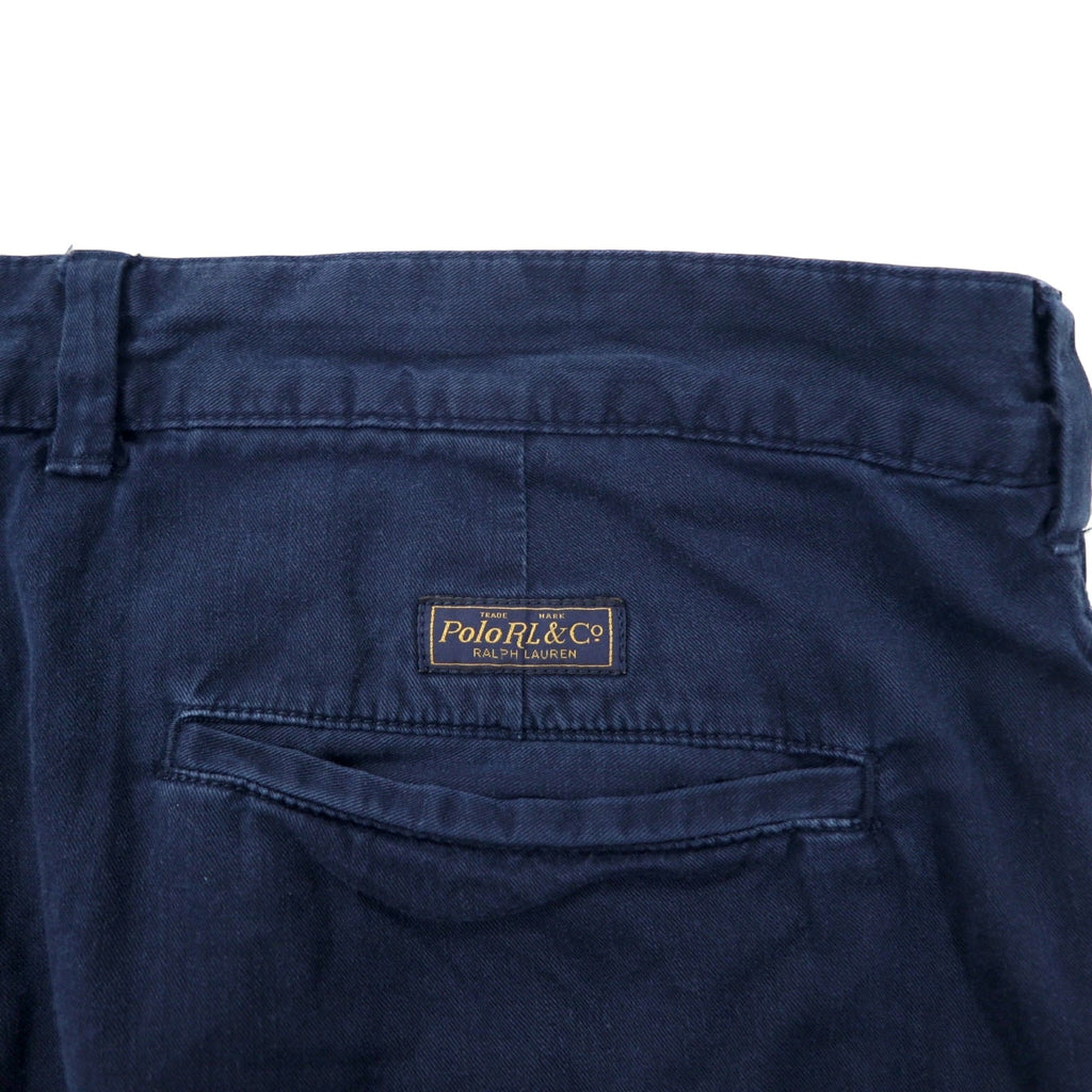 Polo by Ralph Lauren リバーシブル ポロチノ ショートパンツ ハーフパンツ 40 マルチカラー ネイビー マドラスチェック