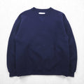 SANTEE 90s USA VintageSweatshirt ブランク ヘビーウェイト 前V スウェット トレーナー L ネイビー 無地 90年代 USA製