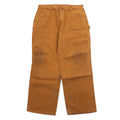 Carhartt pantaloni pittore loose fit in tela marrone lavato B11-BRN, Made in Mexico