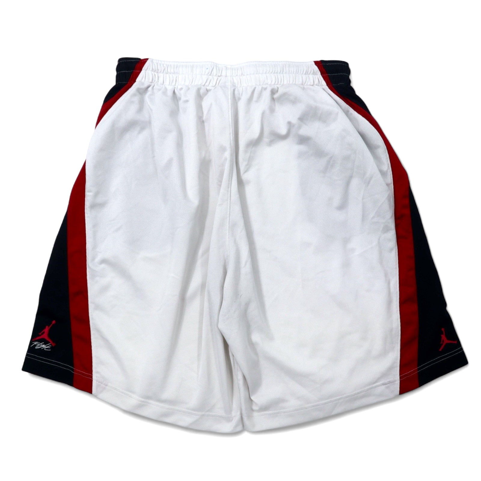 JORDAN BRAND (NIKE) Pantaloncini da gioco Pantaloncini corti da basket XXL Bianco Poliestere DRI-FIT Jumpman