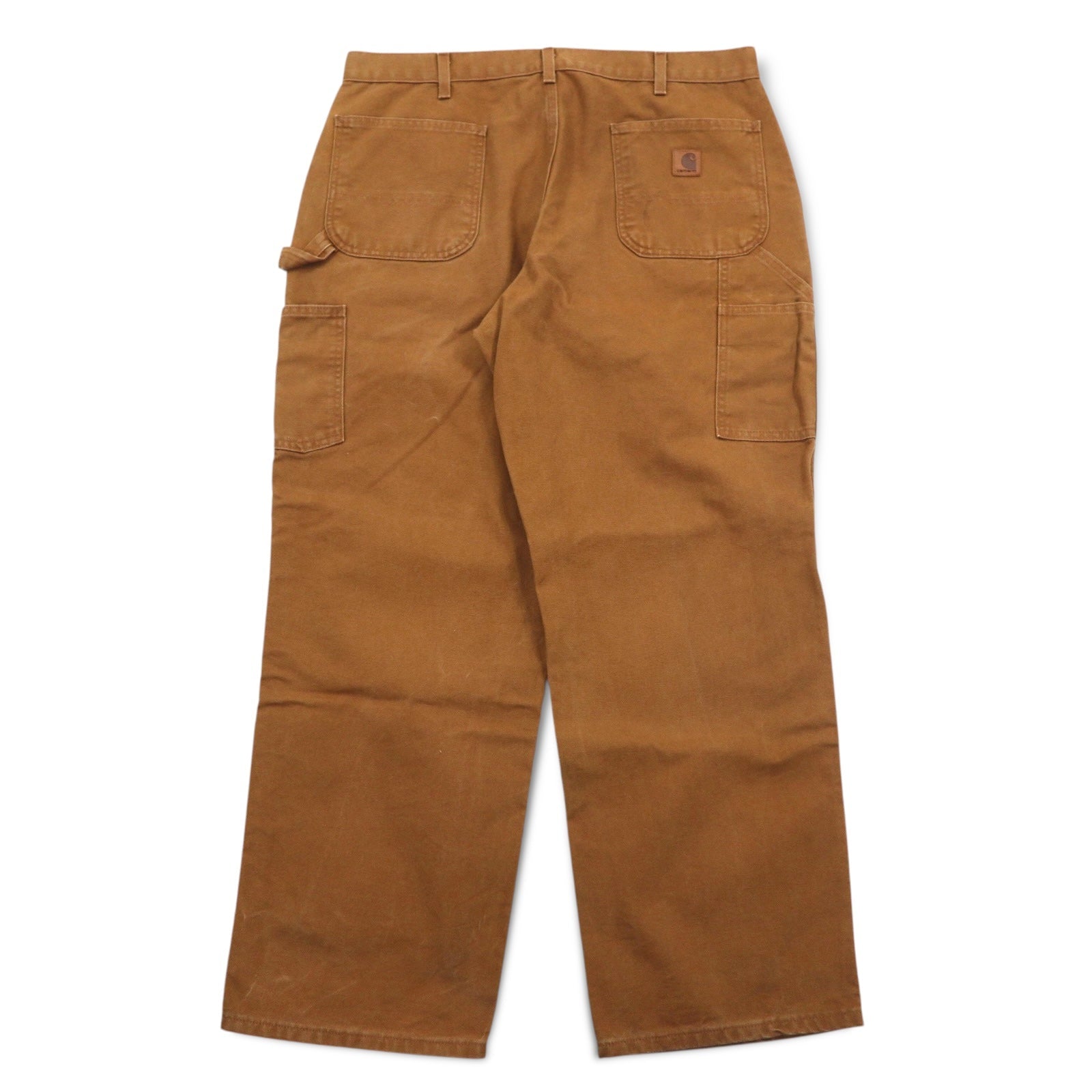 Carhartt pantaloni pittore loose fit in tela marrone lavato B11-BRN, Made in Mexico