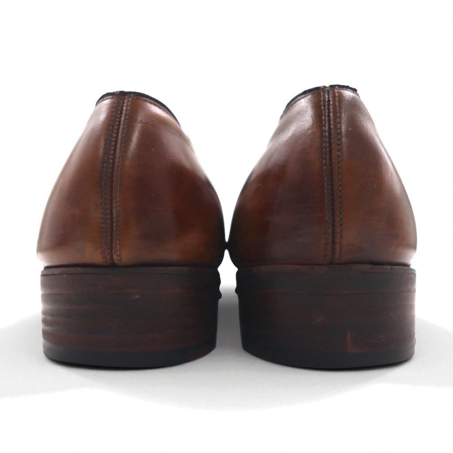 Church's Prodotto in Inghilterra anni '70 Horsebit Loafer Mocassini Scarpe Eleganti 28cm Pelle Custom Grade Two Cities