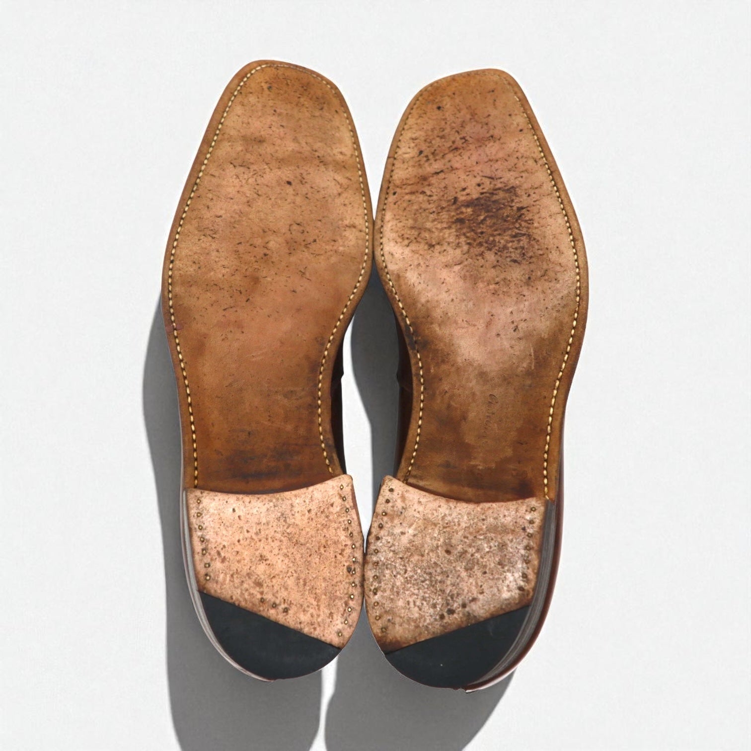 Church's Prodotto in Inghilterra anni '70 Horsebit Loafer Mocassini Scarpe Eleganti 28cm Pelle Custom Grade Two Cities