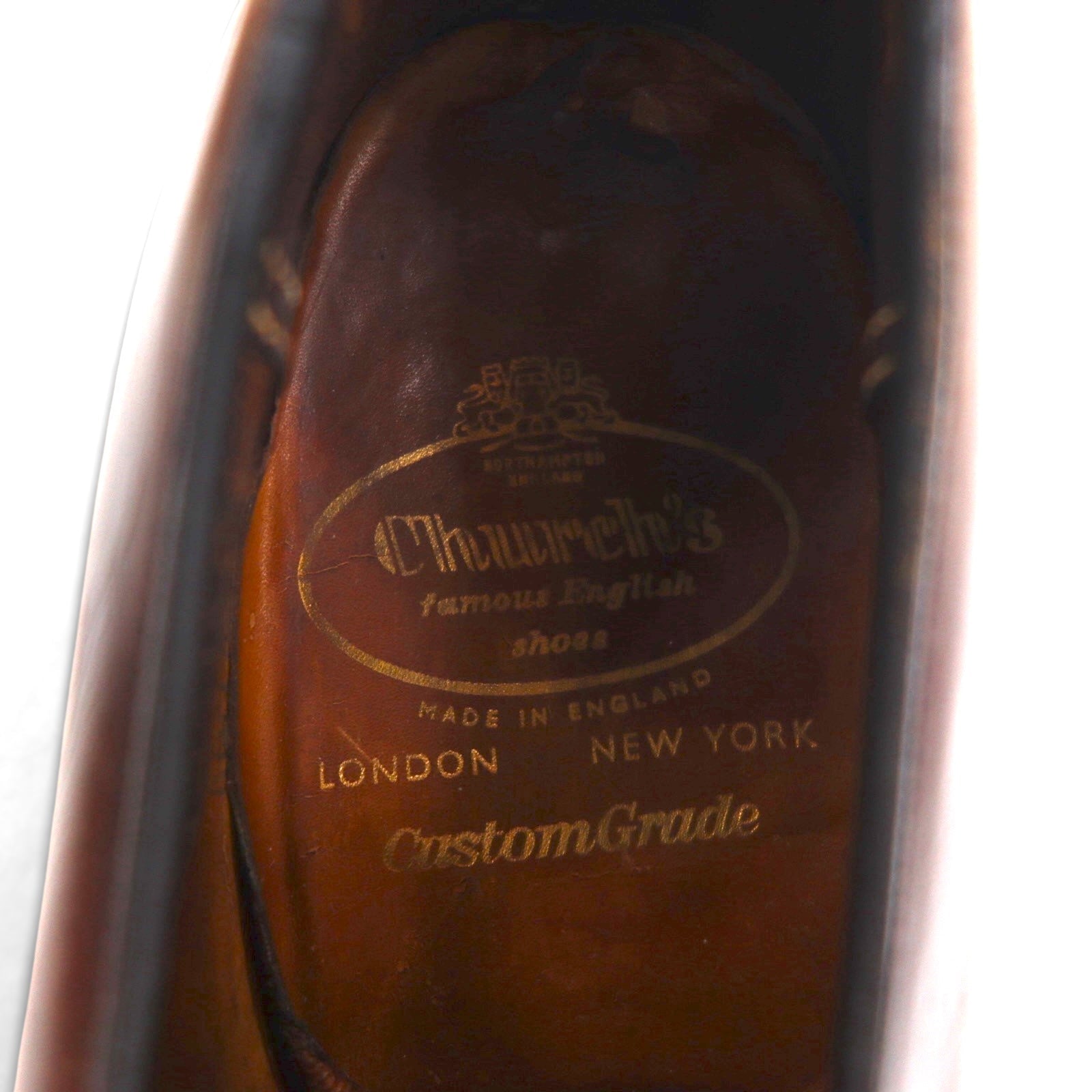 Church's Prodotto in Inghilterra anni '70 Horsebit Loafer Mocassini Scarpe Eleganti 28cm Pelle Custom Grade Two Cities