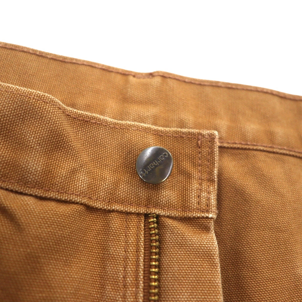 Carhartt pantaloni pittore loose fit in tela marrone lavato B11-BRN, Made in Mexico