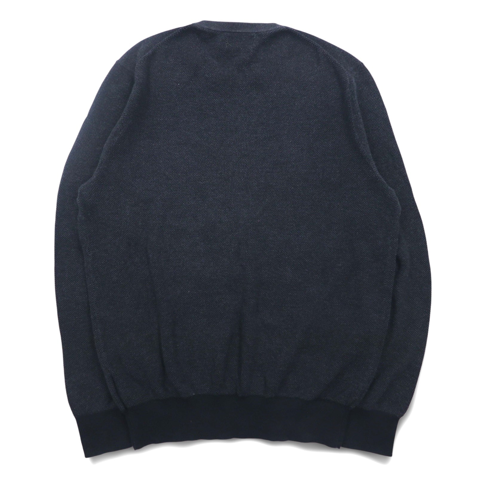POLO RALPH LAUREN Maglione girocollo in cotone Pima, taglia M, grigio, con ricamo Small Pony