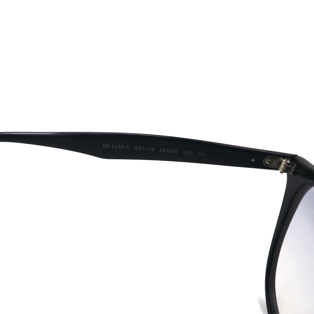 Ray-Ban occhiali da sole modello Wellington neri RB4258-F 601/19 52-20 1N, Made in Italy