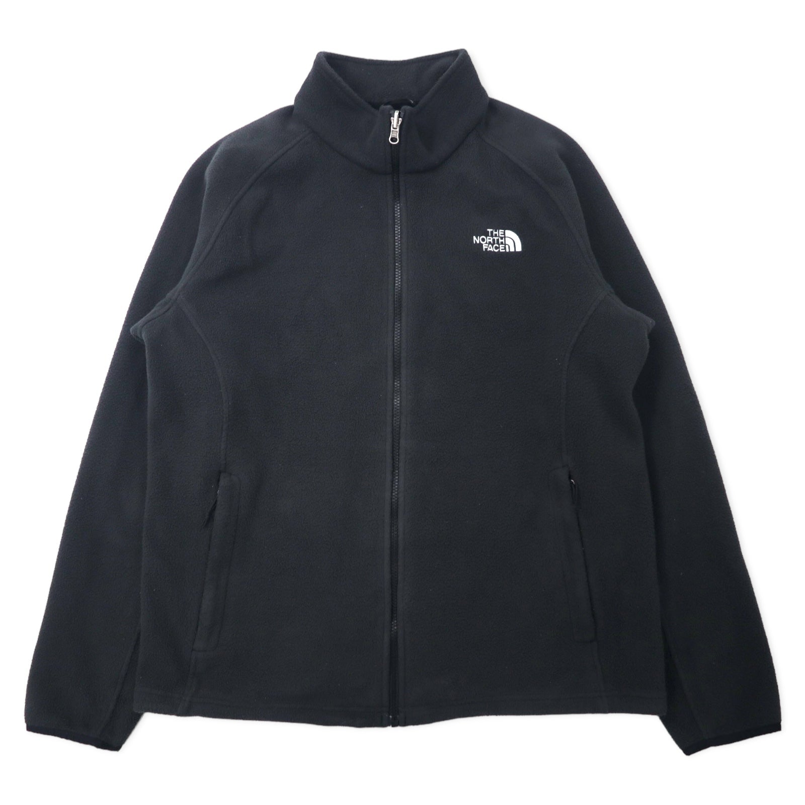 THE NORTH FACE Giacca in pile full zip L nero poliestere ricamo logo singolo