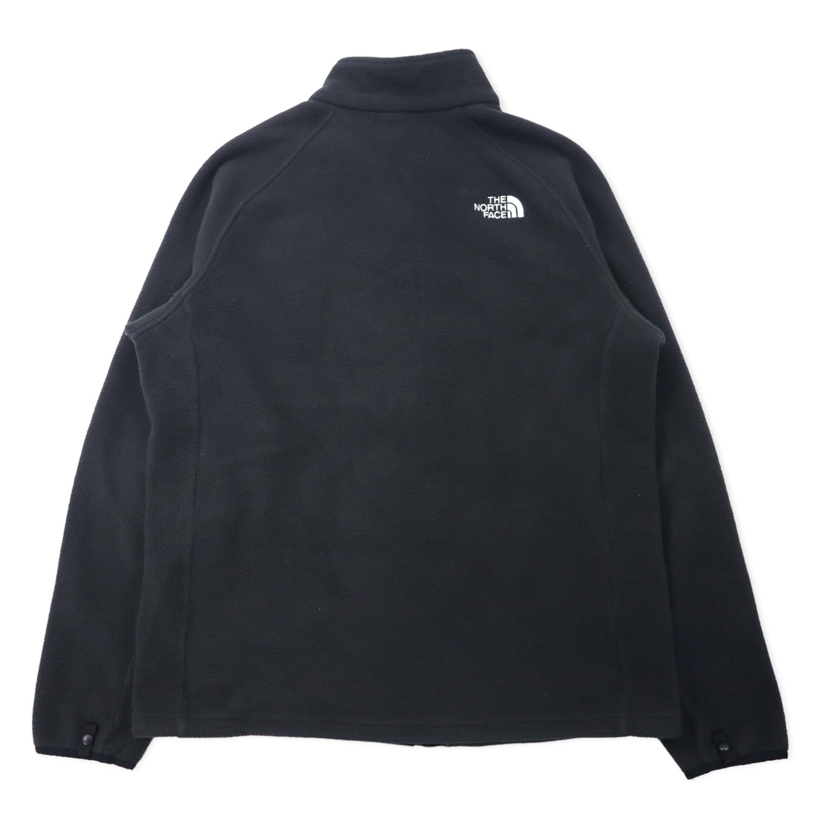 THE NORTH FACE Giacca in pile full zip L nero poliestere ricamo logo singolo