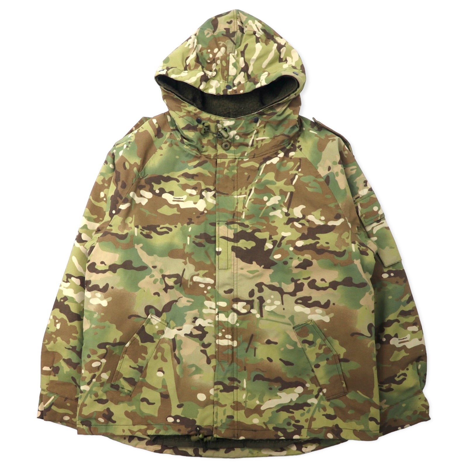HOUSTON ECWSC Giacca da parka 3WAY per clima freddo XL Cachi Camouflage Nylon Idrorepellente Fodera in pile rimovibile Militare US ARMY ECWCS PARKA COLD WEATHER 8405-01-228-1316