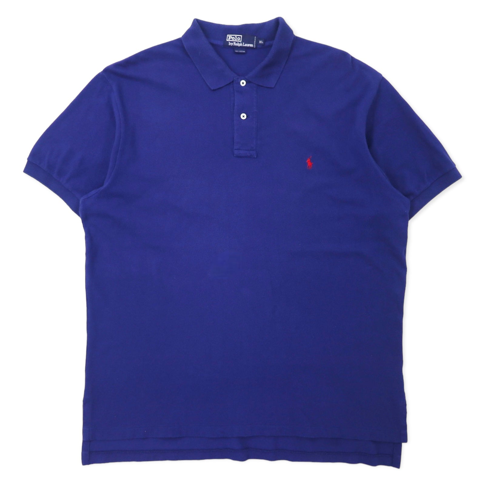 Polo by Ralph Lauren Polo XL Blu Cotone Piquet Ricamo Piccolo Cavallo Oversize