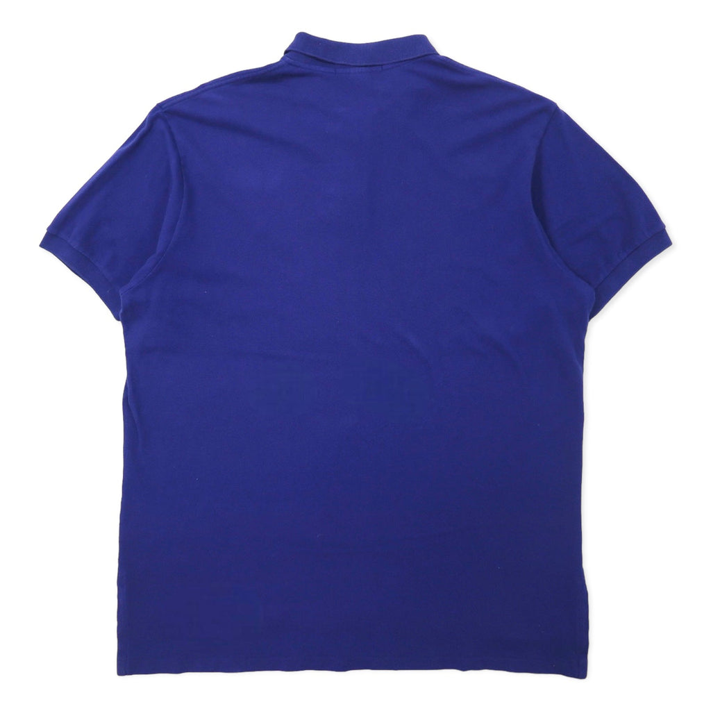 Polo by Ralph Lauren Polo XL Blu Cotone Piquet Ricamo Piccolo Cavallo Oversize