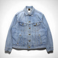 Giacca in denim Lee 101-J anni '80, taglia L, colore indaco, modello M.R. RIDERS PATD-153438
