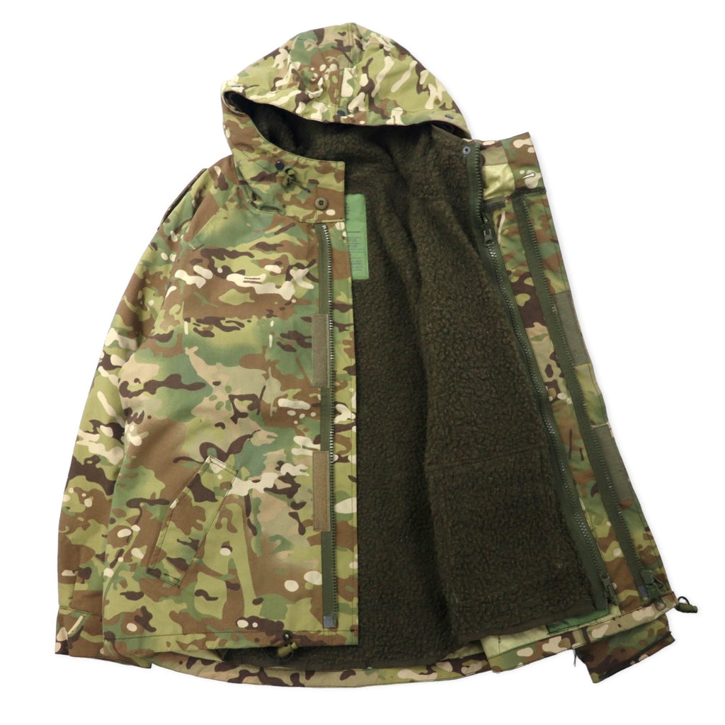 HOUSTON ECWSC Giacca da parka 3WAY per clima freddo XL Cachi Camouflage Nylon Idrorepellente Fodera in pile rimovibile Militare US ARMY ECWCS PARKA COLD WEATHER 8405-01-228-1316