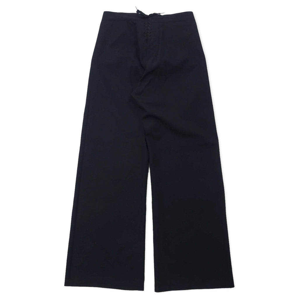 US NAVY 80年代 13ボタン ワイド セーラーパンツ 34R ネイビー メルトン ウール ミリタリー 8405-01-076-6024 GARMENT CORPORATION