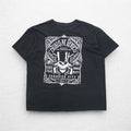 GUNS N' ROSES T-shirt rock band XL grigio cotone PARADISE CITY teschio bravado made in Mexico