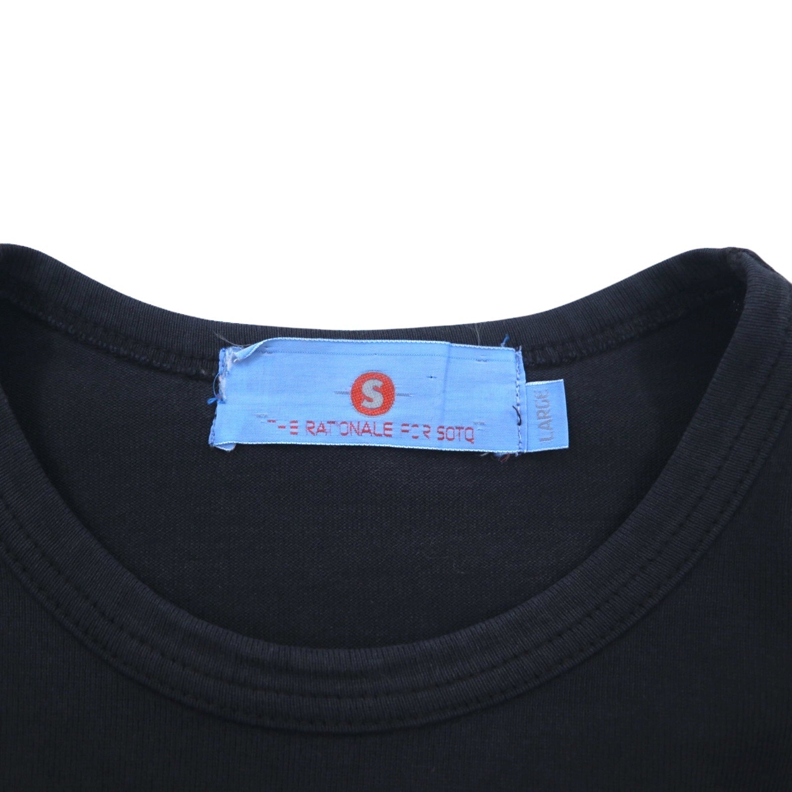 T-shirt manica lunga SOTQ anni '90 L nera Kawasaki is BAAAD stampa fronte/retro Edizione limitata MOTORWN