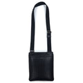 Salvatore Ferragamo Borsa a Spalla Gamma Soft Nera in Pelle, Made in Italy, Monogramma Gancini Goffrato FB-24 9420