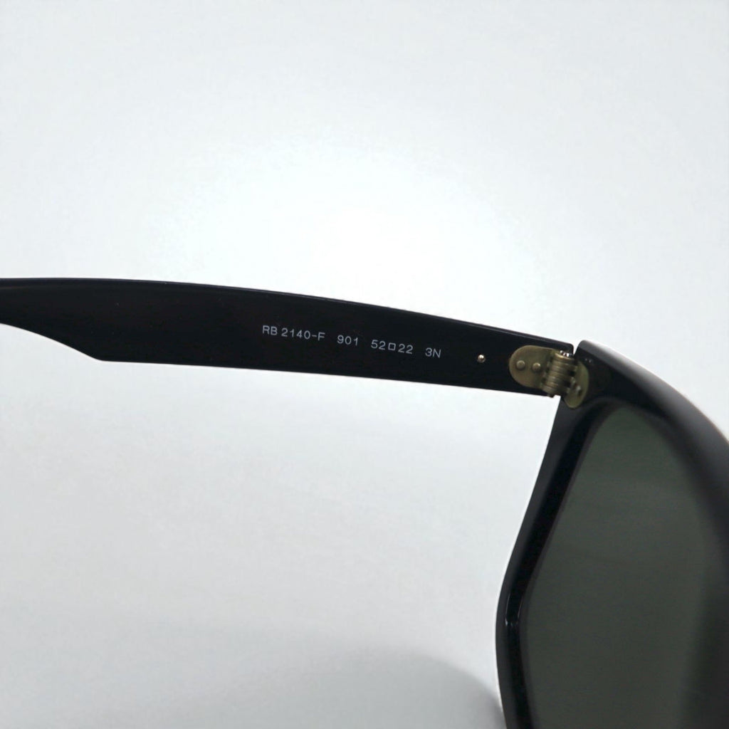 Ray-Ban Wayfarer occhiali da sole modello Wellington RB2140-F 901 52-22 3N Made in Italy