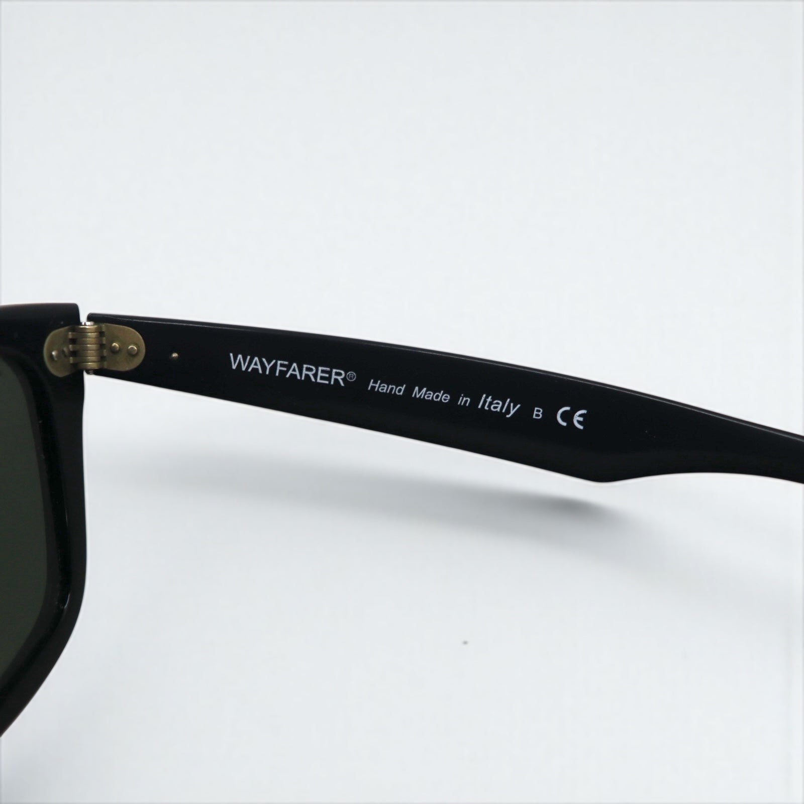 Ray-Ban Wayfarer occhiali da sole modello Wellington RB2140-F 901 52-22 3N Made in Italy