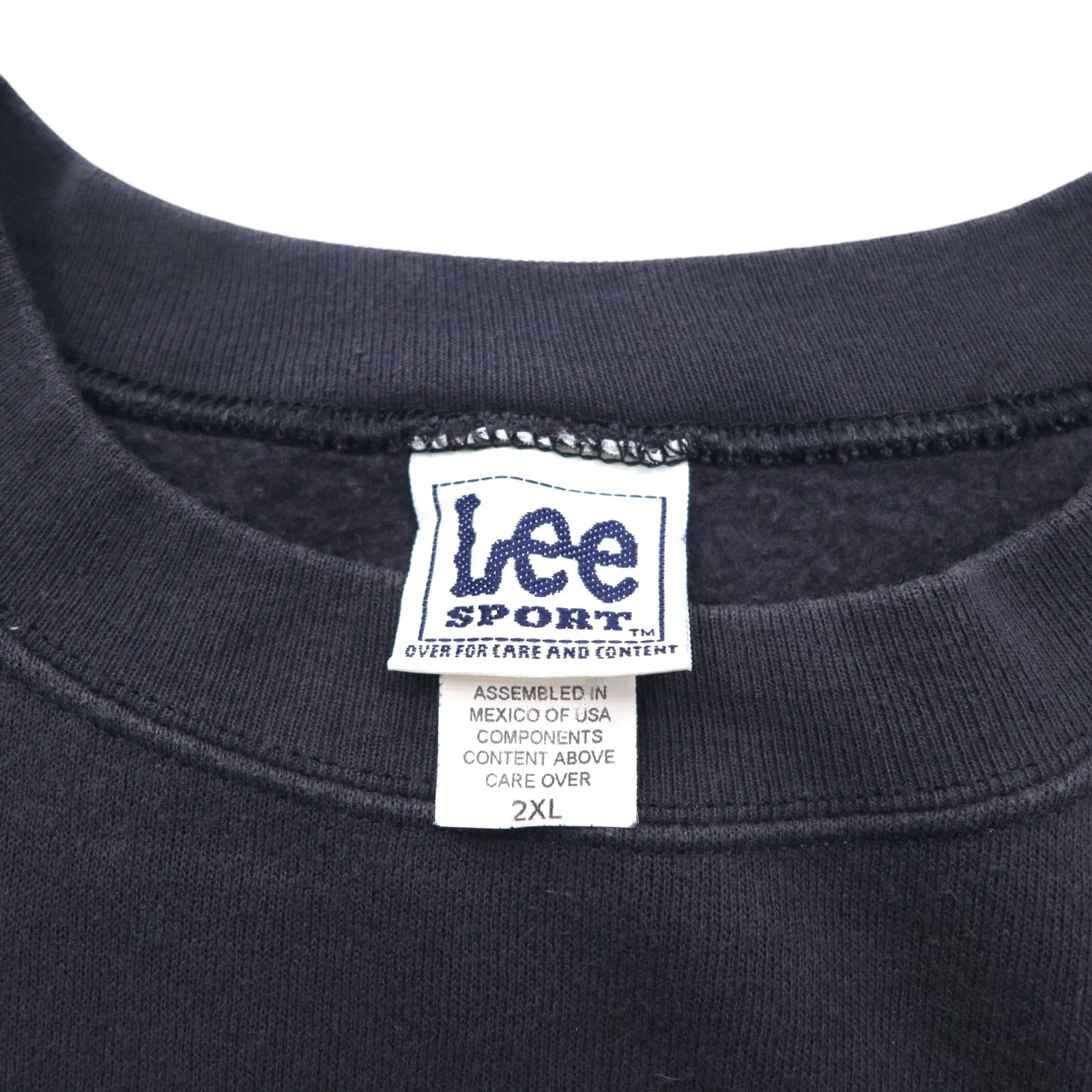 Lee SPORT Anni '90 Felpa stampata NFL 2XL Nera Cotone Interno felpato PHILADELPHIA EAGLES