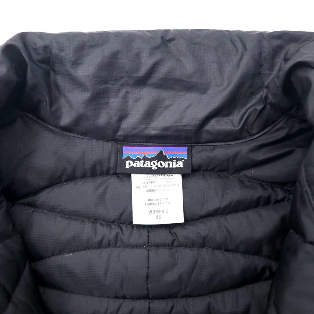 patagonia Fiona Parka Cappotto in piuma XS blu navy poliestere Fiona Parka 28356FA13