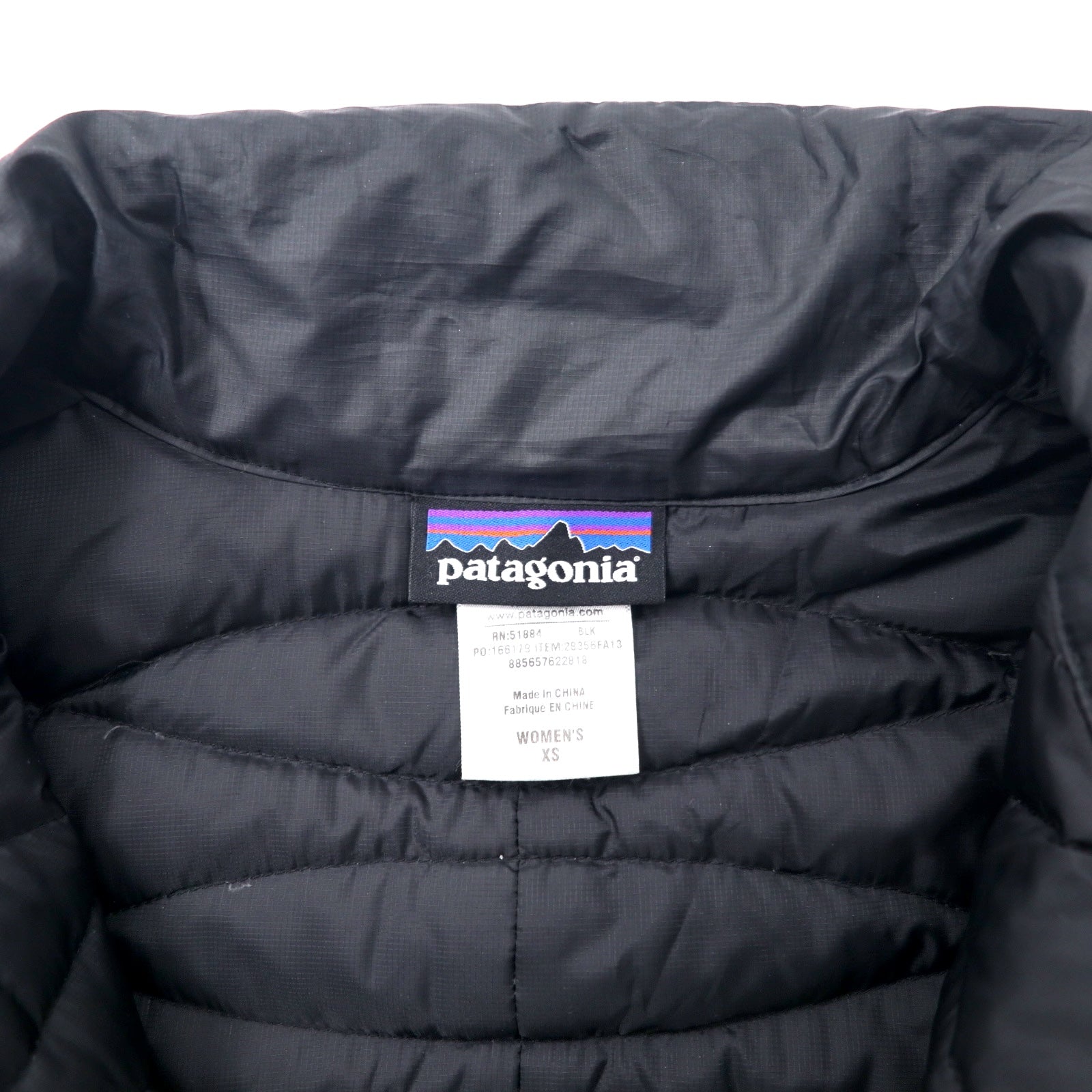 patagonia Fiona Parka Cappotto in piuma XS blu navy poliestere Fiona Parka 28356FA13