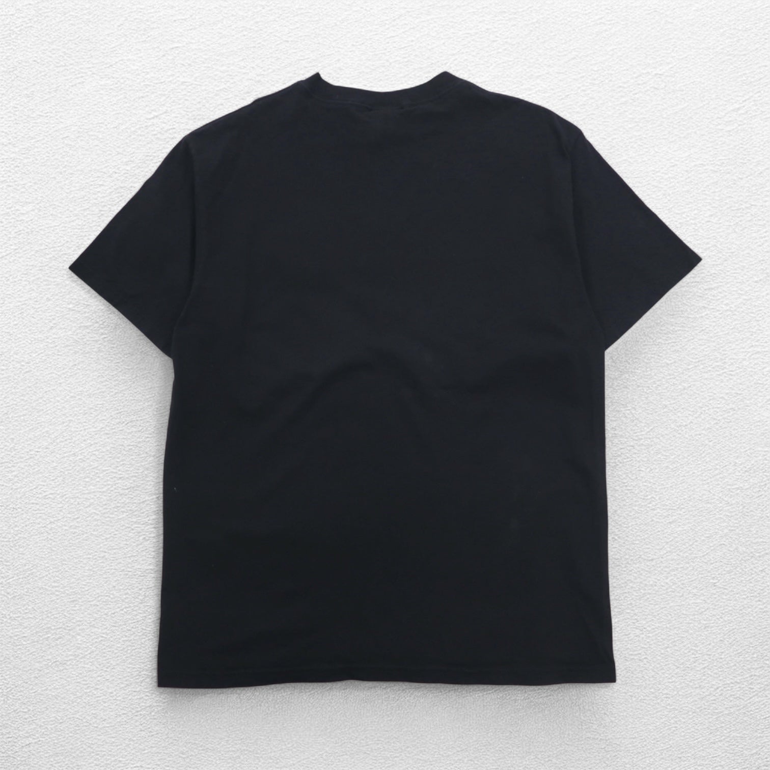 PLANET HOLLYWOOD Anni '90 USA T-shirt pubblicitaria L Nera con ricamo logo a punto singolo