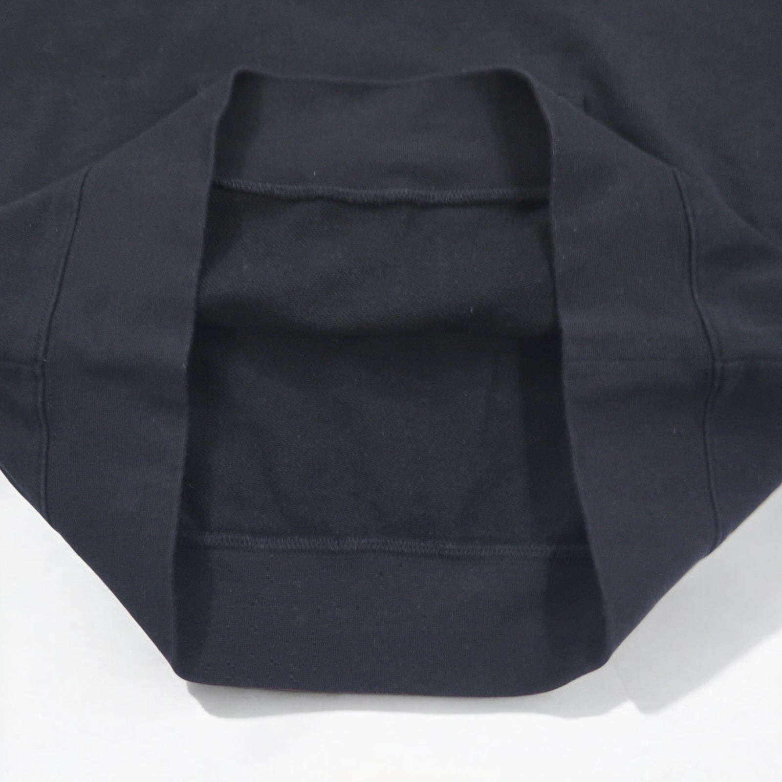Champion Felpa con cappuccio pullover Nera in cotone con maxi logo Taglia M C3-R101