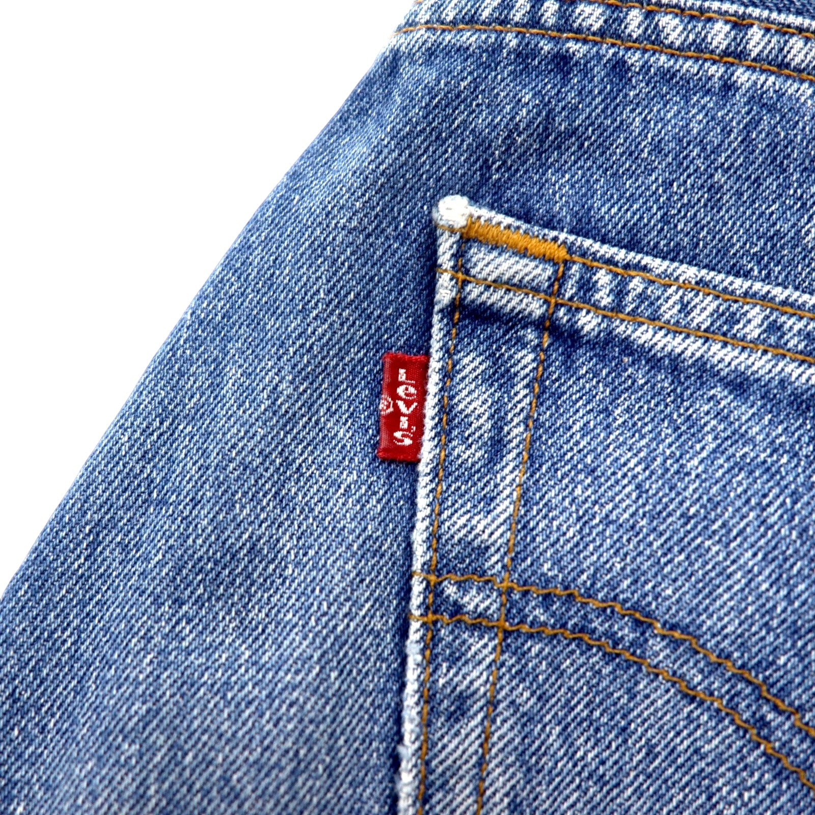 Levi's Euro Levis 501 Jeans 32 Blu Cotone Bottone retro 247 Bottoni a vista 501-0114 Made in Turchia
