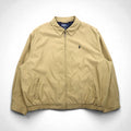 Polo Ralph Lauren 90年代 スウィングトップ ハリントンジャケット XL ベージュ チンストラップ スモールポニー刺繍