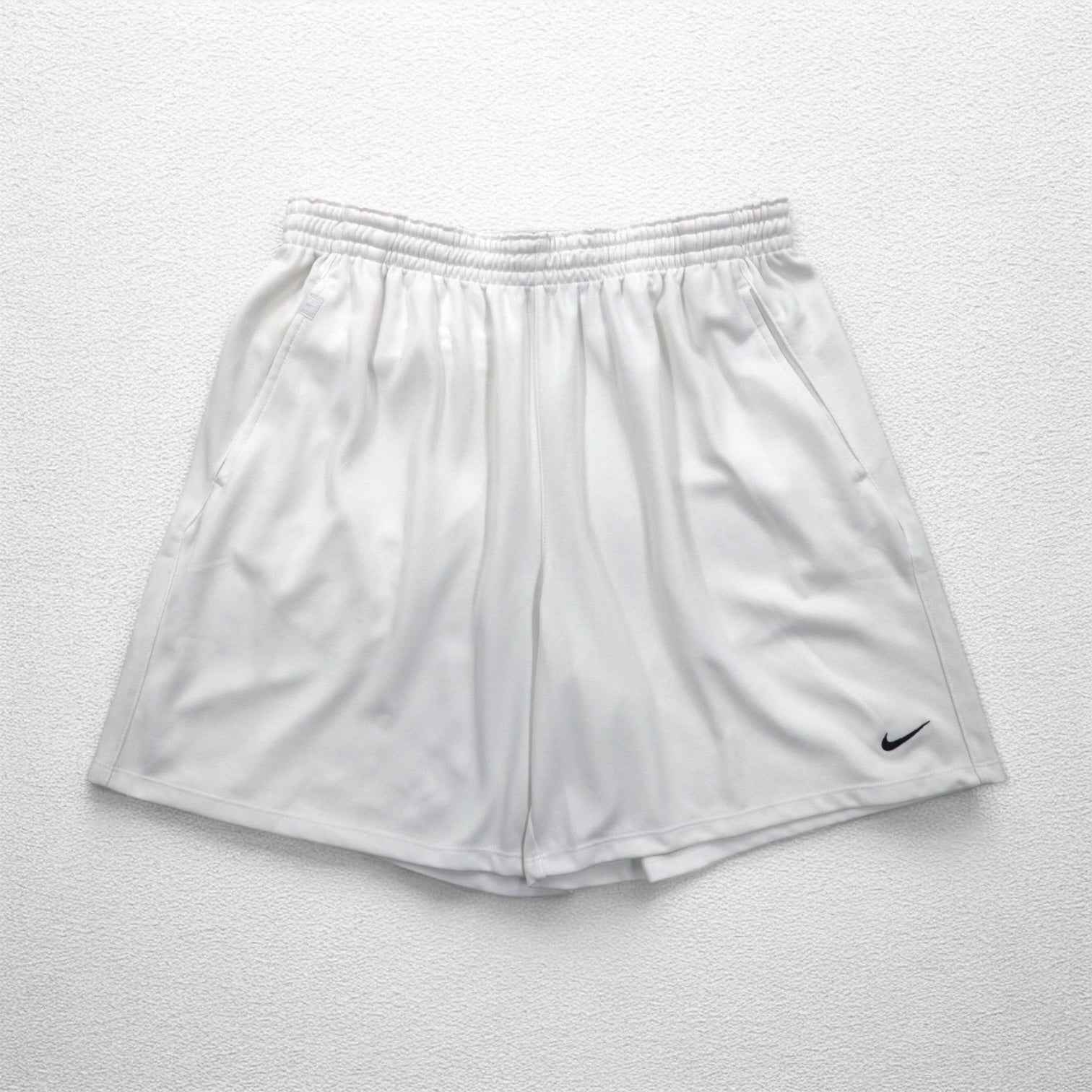 NIKE ドライフィット ショートパンツ ハーフパンツ L ホワイト スウォッシュ ゲームパンツ
