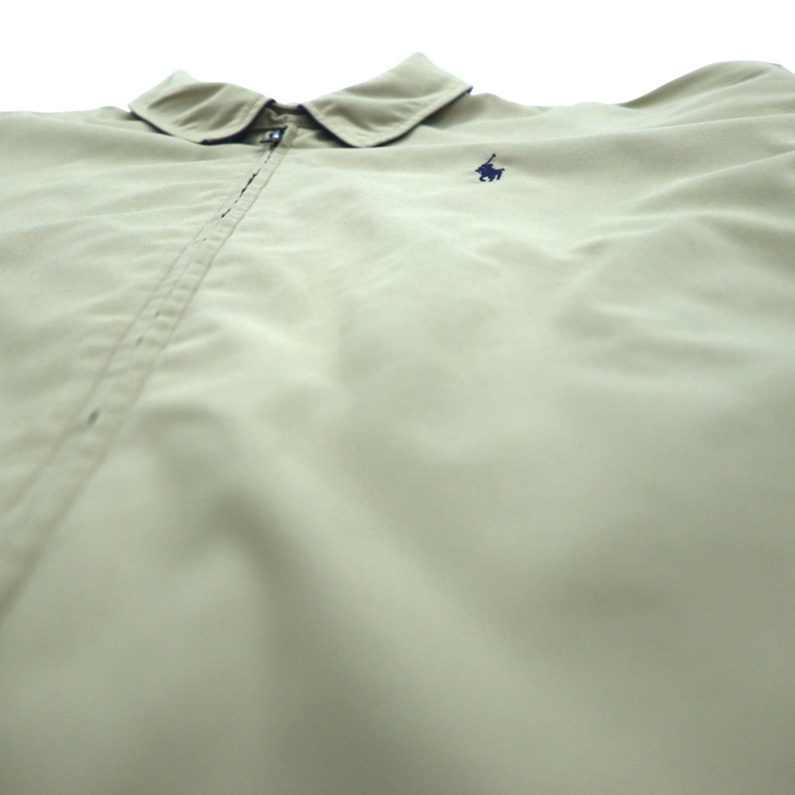 Polo Ralph Lauren 90年代 スウィングトップ ハリントンジャケット XL ベージュ チンストラップ スモールポニー刺繍