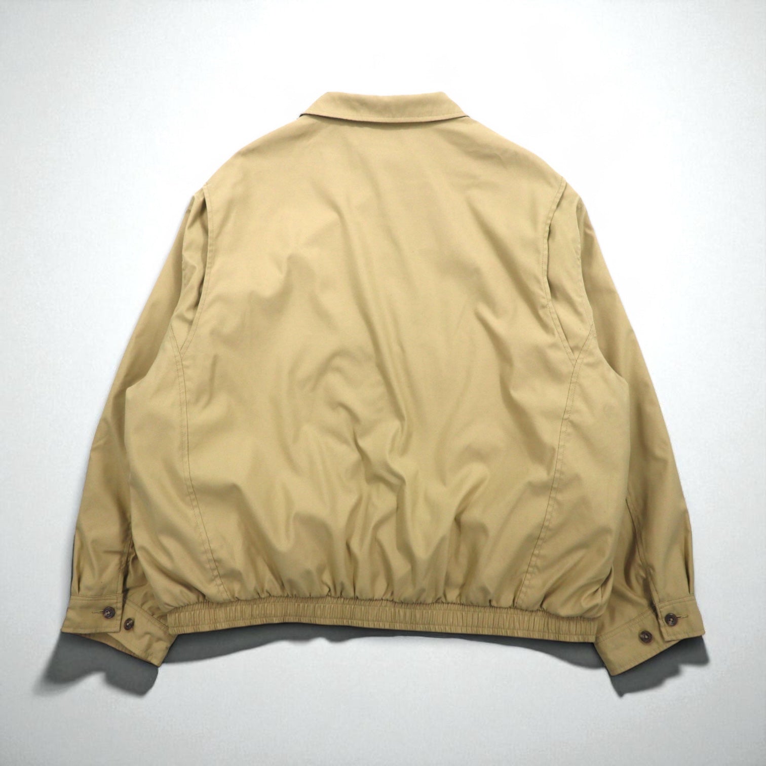 Polo Ralph Lauren 90年代 スウィングトップ ハリントンジャケット XL ベージュ チンストラップ スモールポニー刺繍