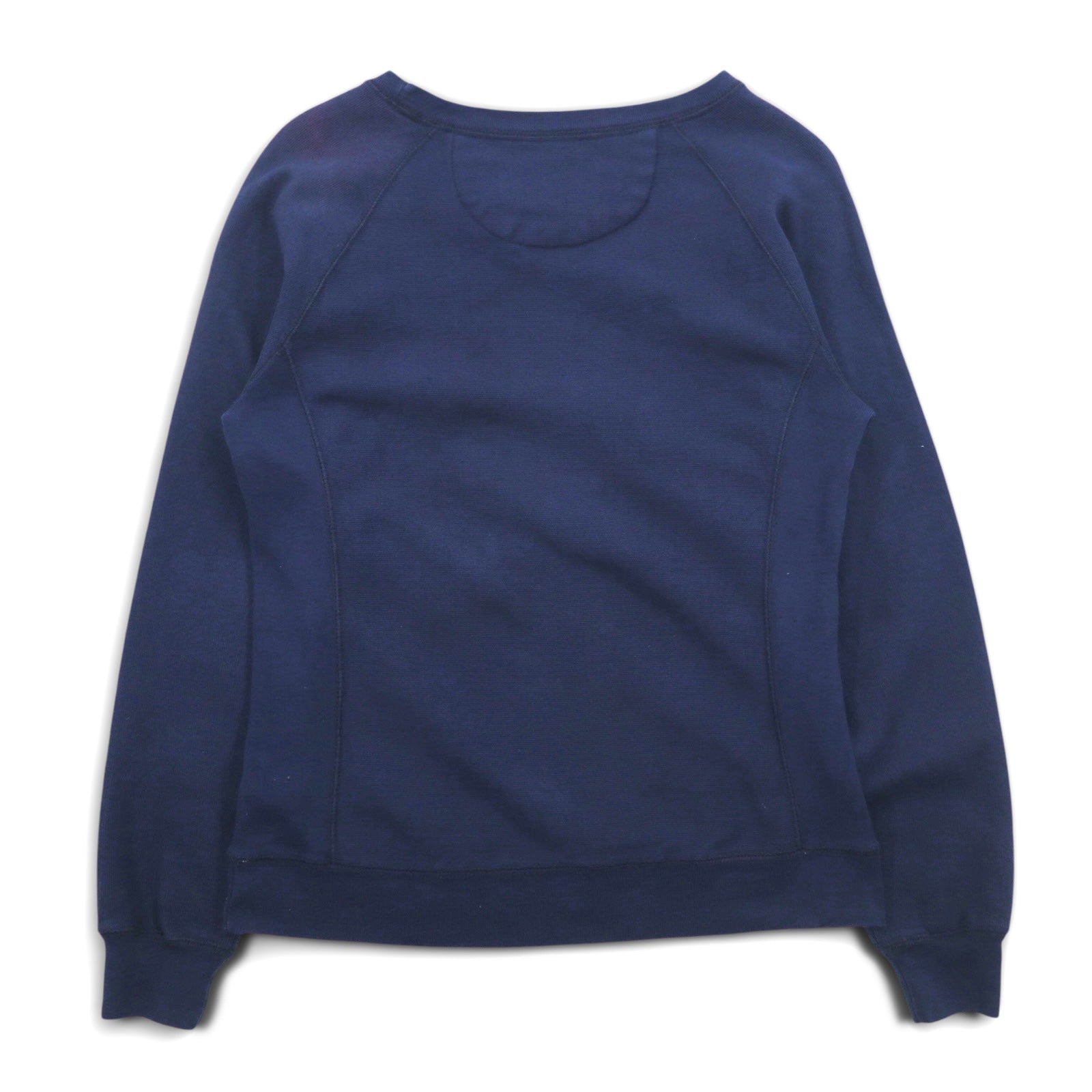 Champion Reverse Weave FELPA COLLEGE M BLU SCURO DE SALES UNIVERSITY LOGO AD ARCO V-FRONT