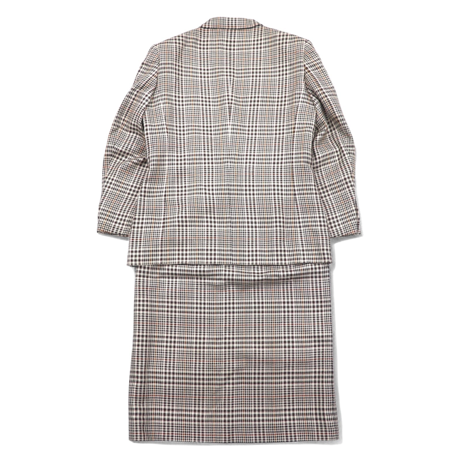 Burberrys Abito completo in seta e lana beige a quadri taglia M WILLIAM BROWN