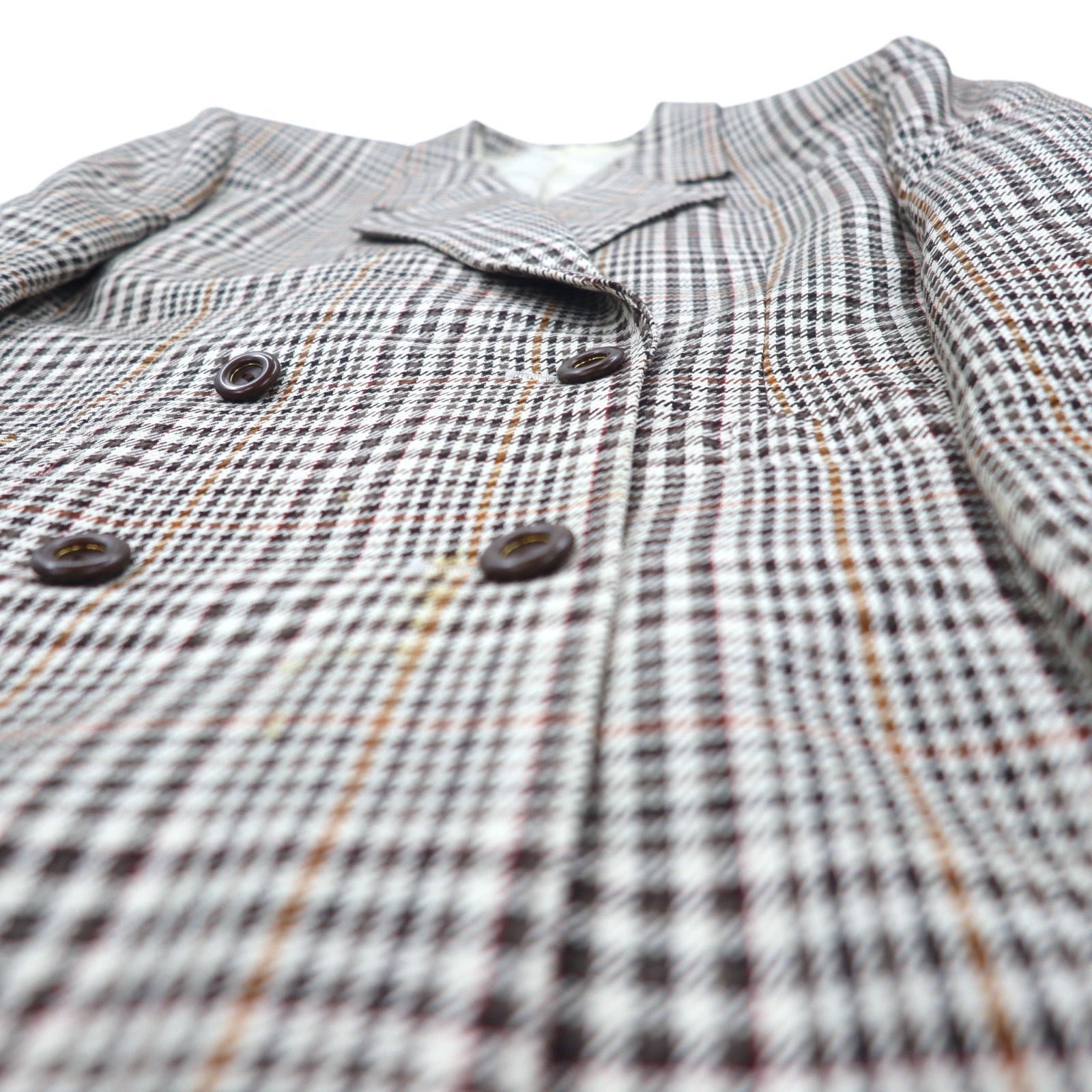 Burberrys Abito completo in seta e lana beige a quadri taglia M WILLIAM BROWN
