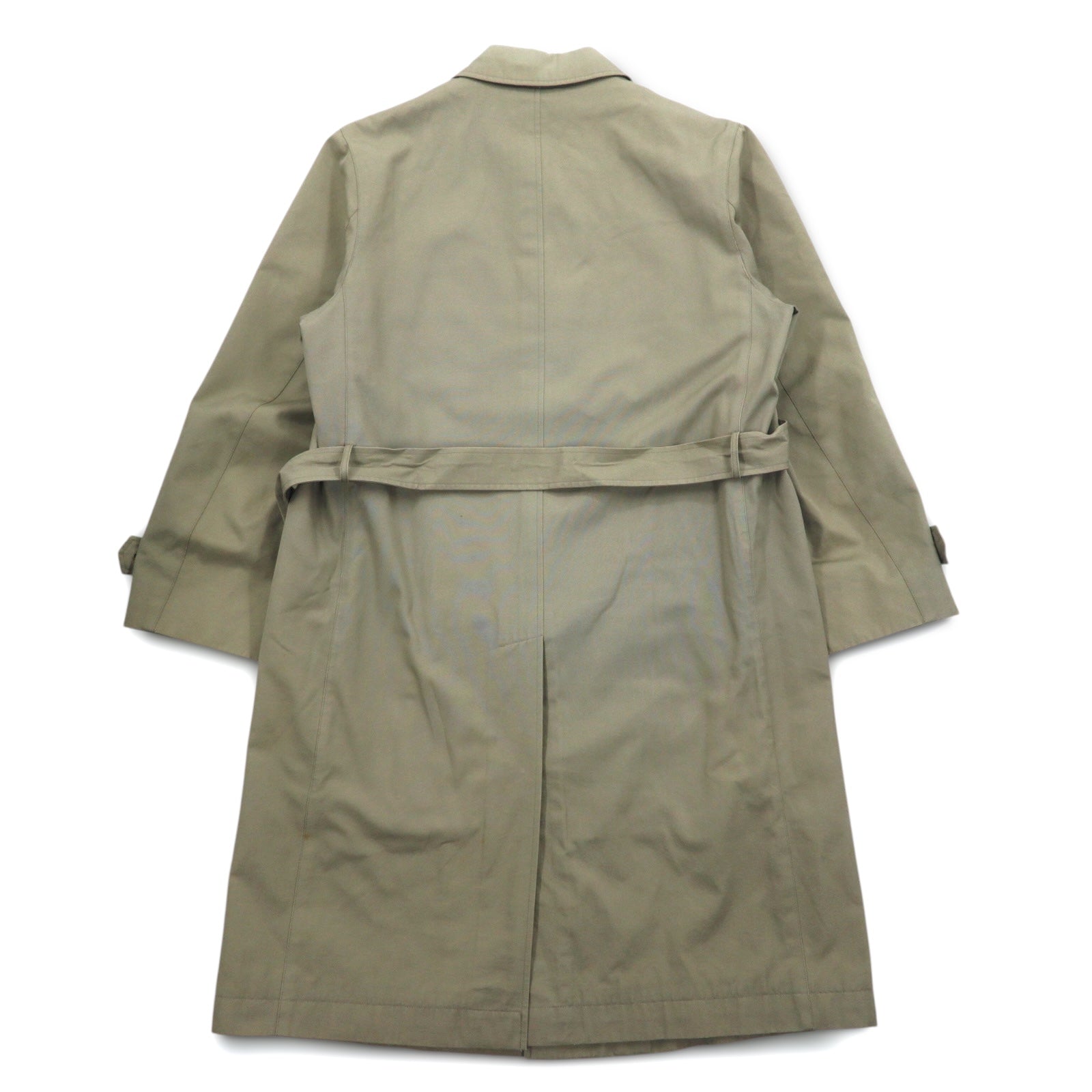 D'URBAN anni '80 trench coat a collo alto M beige con fodera rimovibile e cintura, prodotto in Giappone.