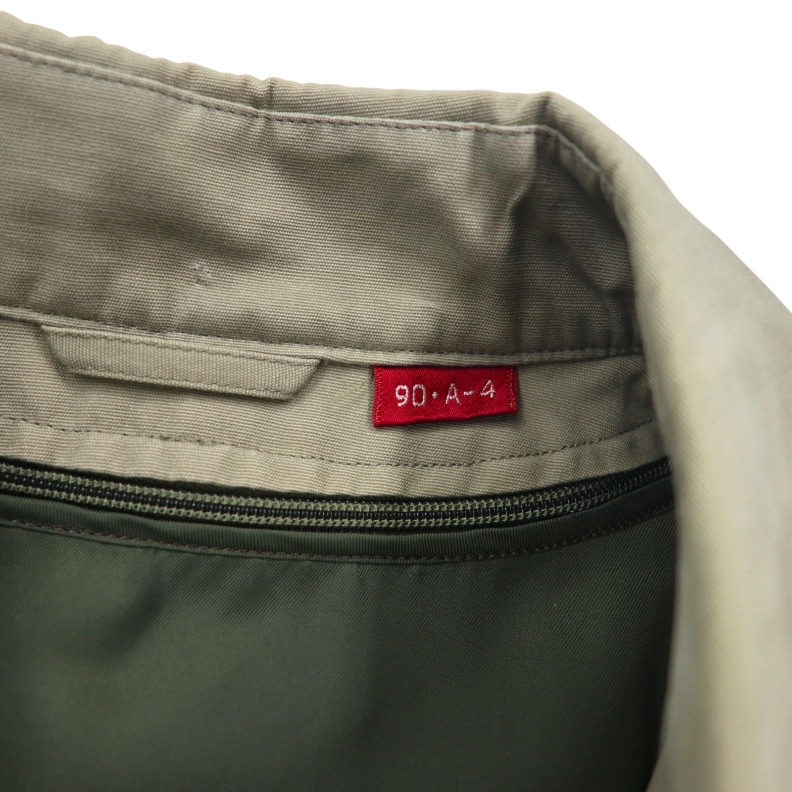 D'URBAN anni '80 trench coat a collo alto M beige con fodera rimovibile e cintura, prodotto in Giappone.