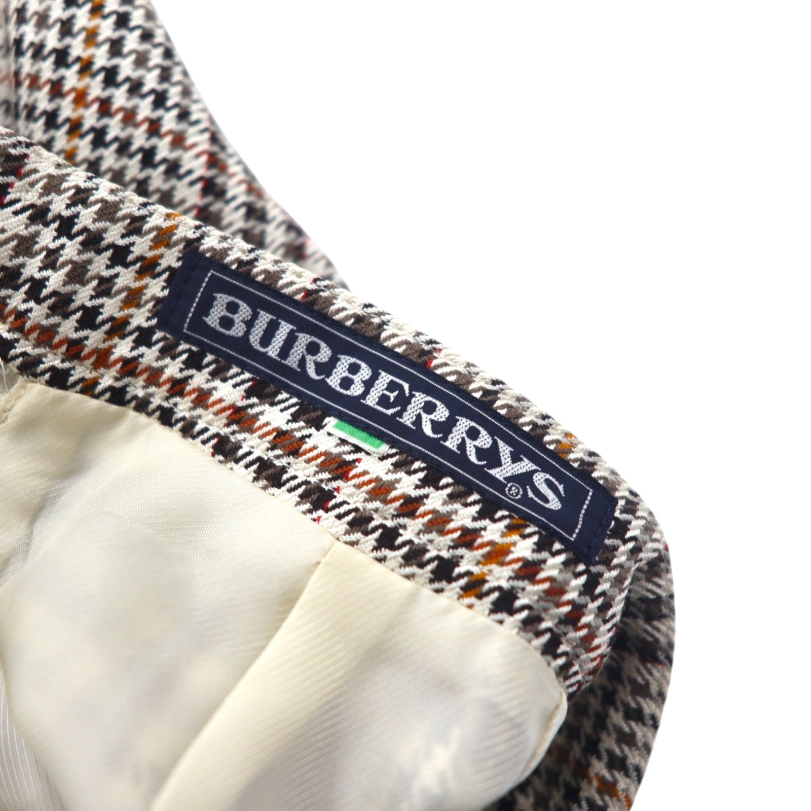 Burberrys Abito completo in seta e lana beige a quadri taglia M WILLIAM BROWN
