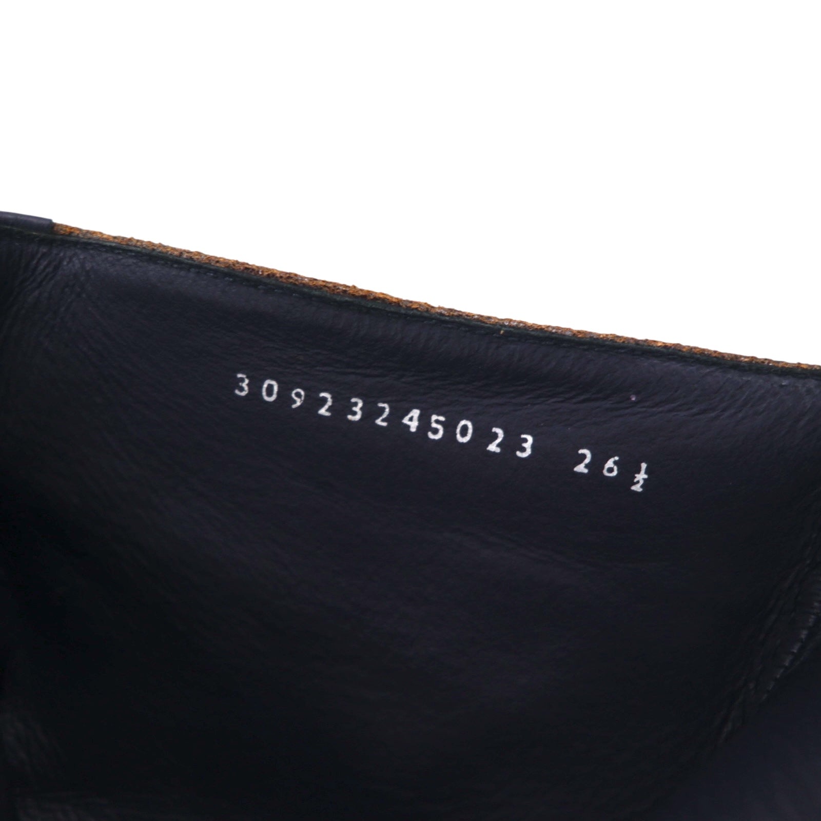 KENZO 日本製 レザー サイドジップブーツ 26.5cm クラック加工 グッドイヤーウェルト製法 30923245023