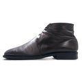 BURBERRY stivaletti chukka alla caviglia 27cm marrone pelle BU1520